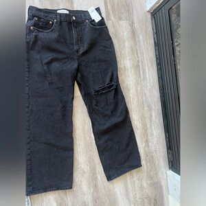 NWT Abercombie 90s relaxed jean, 29 extra short